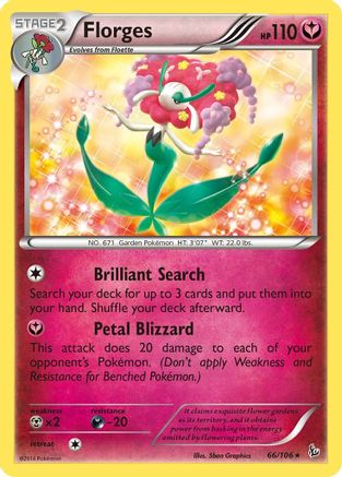 Florges (066/106) [XY  Flashfire] Holofoil - Holo Rare