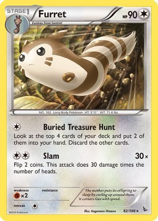 Furret (082/106) [XY  Flashfire] - Rare