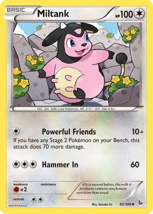 Miltank (083/106) [XY  Flashfire] - Uncommon