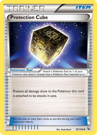 Protection Cube (095/106) [XY  Flashfire] Reverse Holofoil - Uncommon