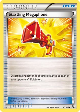 Startling Megaphone (097/106) [XY  Flashfire] Reverse Holofoil - Uncommon