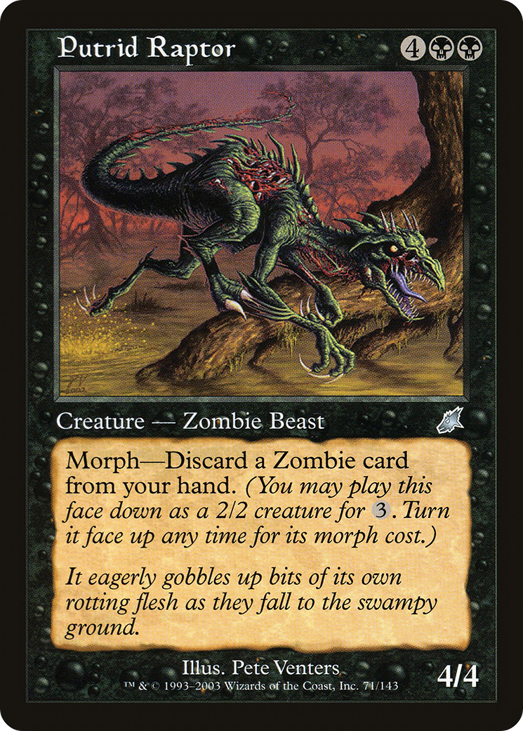 Putrid Raptor (SCG-071) [Scourge]