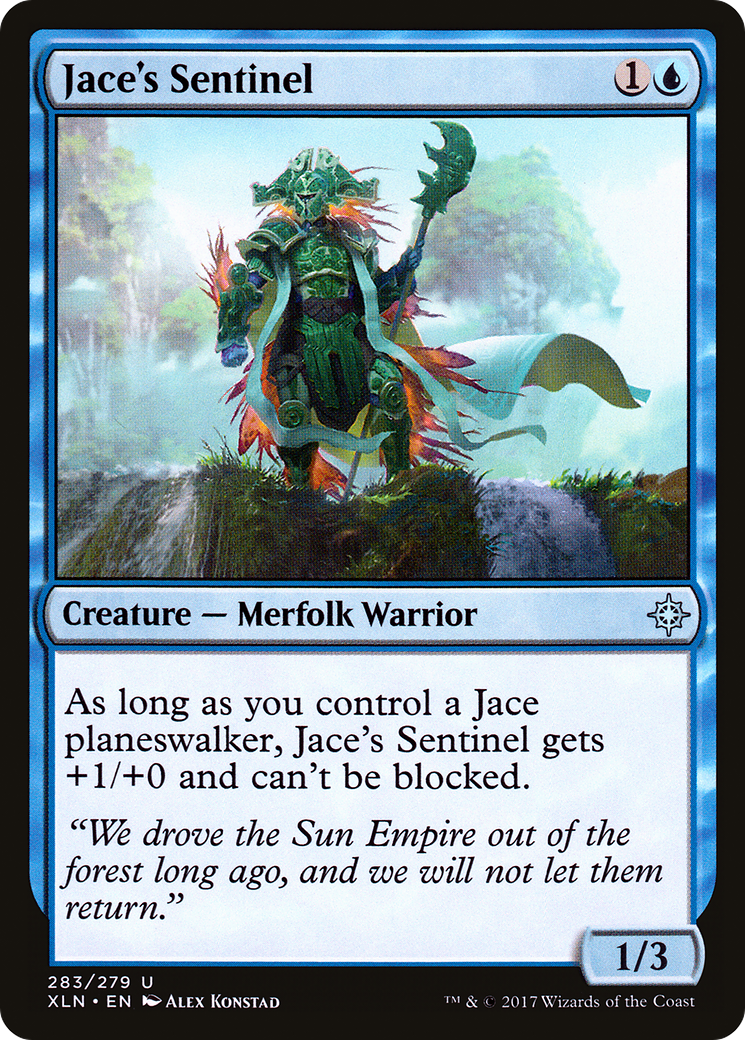 Jace's Sentinel (XLN-283) [Ixalan]