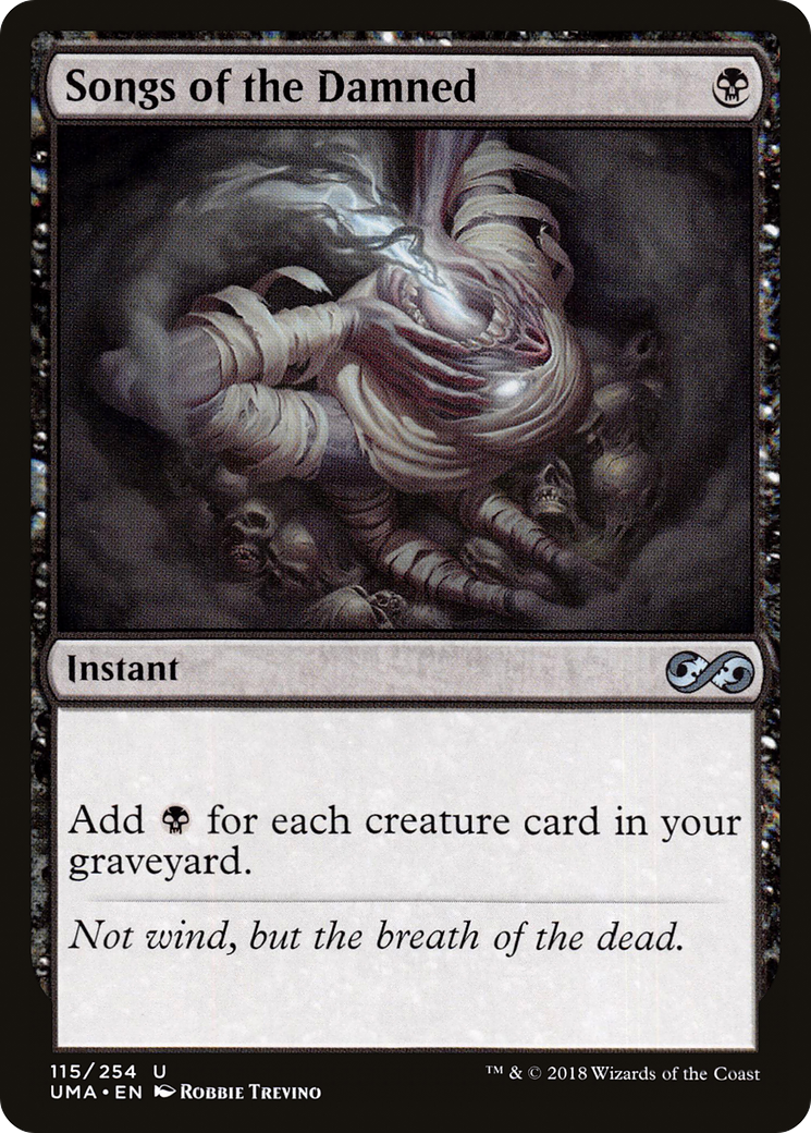 Songs of the Damned (UMA-115) [Ultimate Masters] Foil
