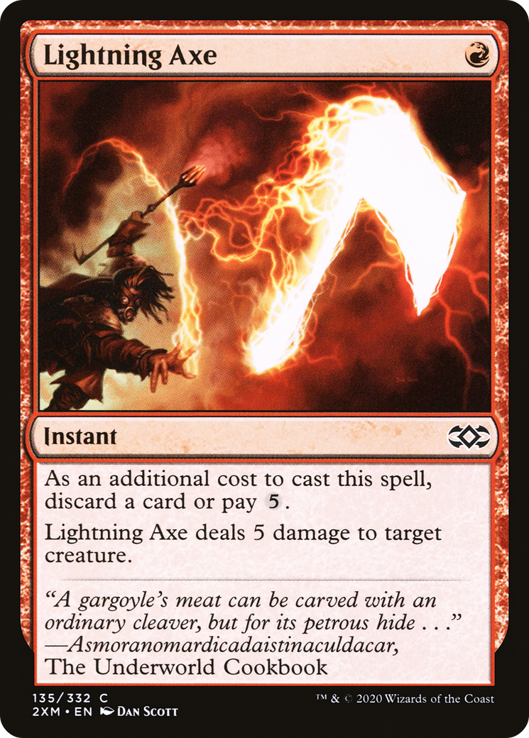Lightning Axe (2XM-135) [Double Masters]