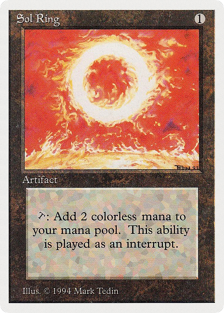 Sol Ring (SUM-274) [Summer Magic / Edgar]