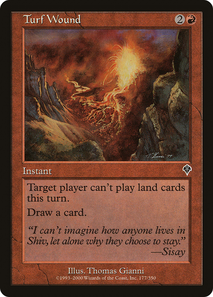 Turf Wound (INV-177) [Invasion]