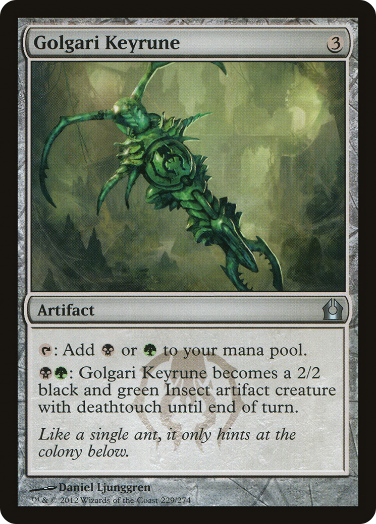 Golgari Keyrune (RTR-229) [Return to Ravnica]