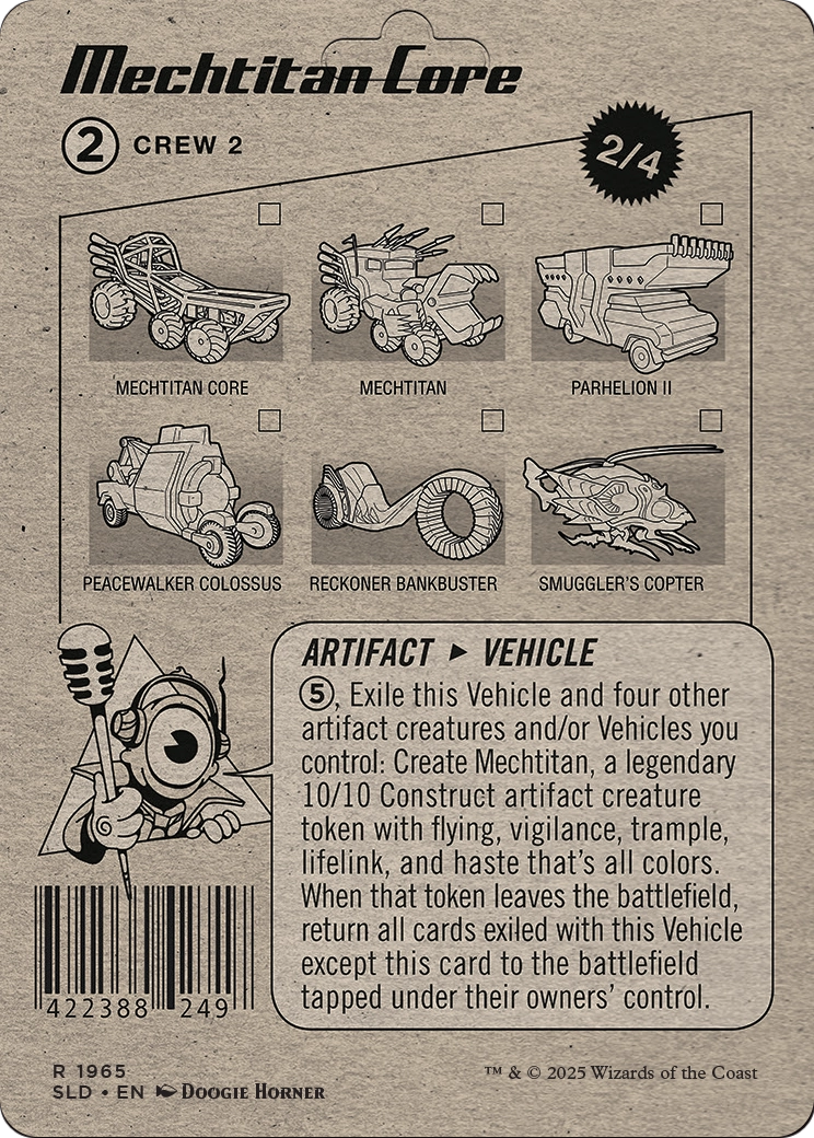 Mechtitan Core // Mechtitan Core (SLD-1965) (Borderless) [Secret Lair Drop] Foil