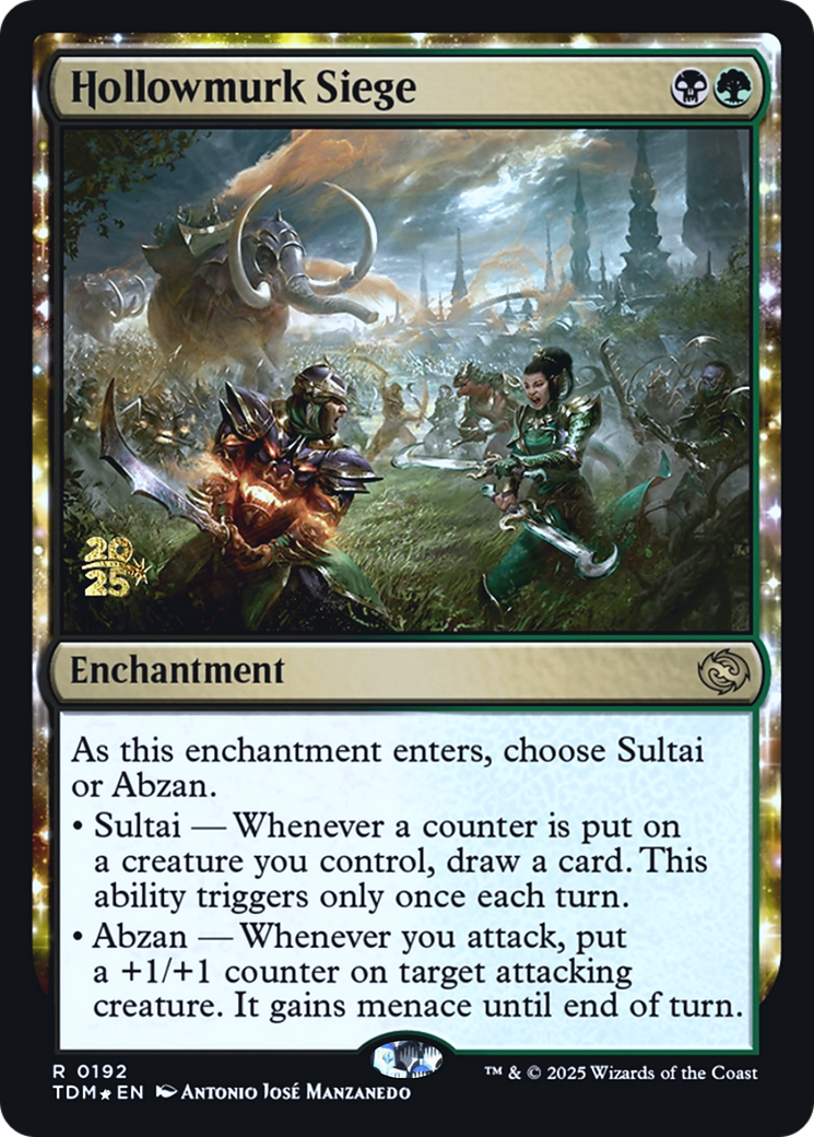 Hollowmurk Siege (PRE-192) [Prerelease Cards] Foil
