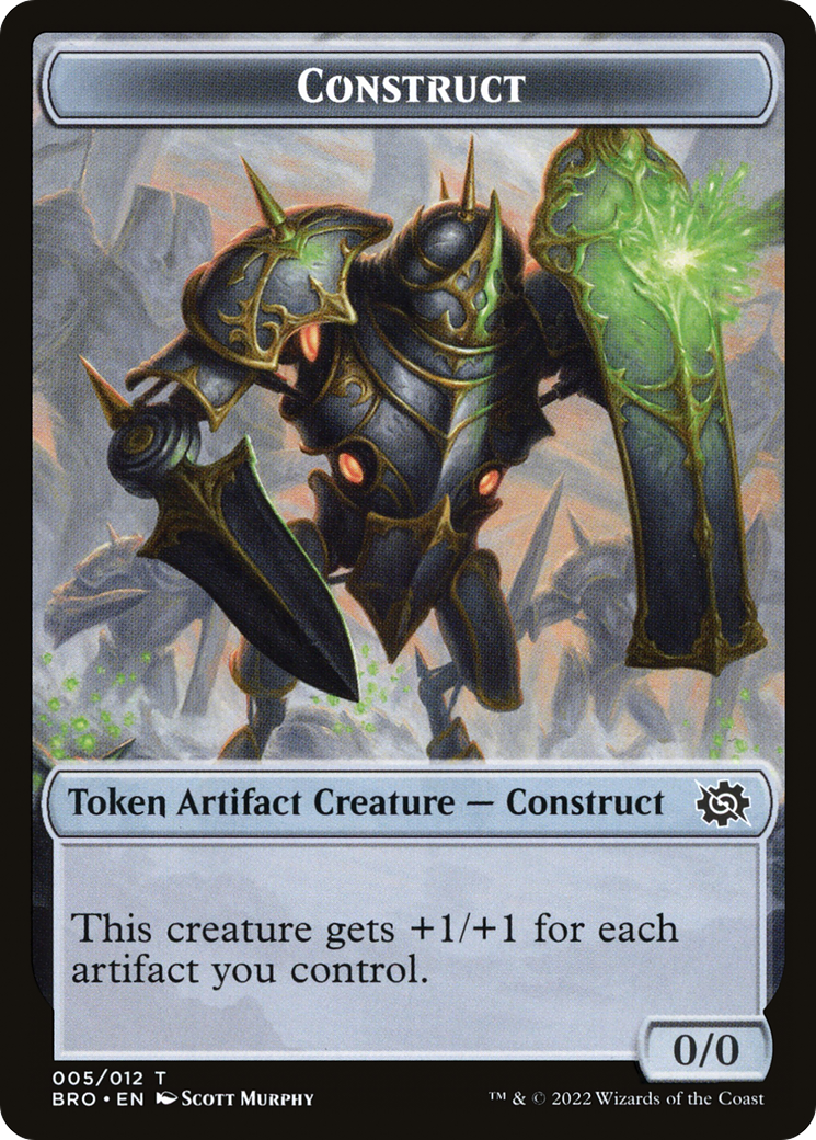Construct (TBRO-005) [The Brothers' War Tokens]