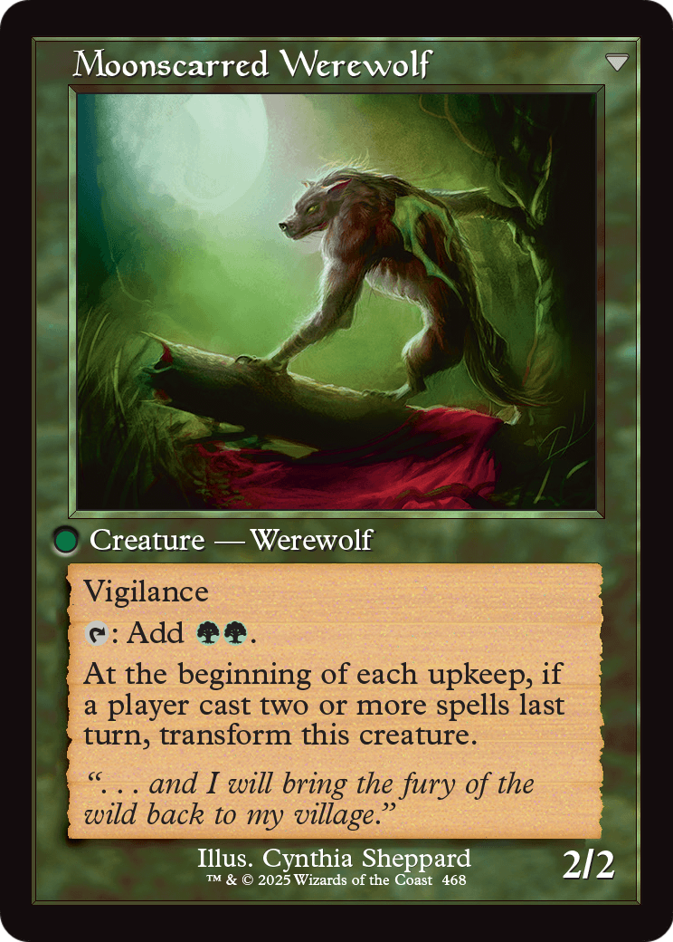 Scorned Villager (Retro Frame) (INR-468) [Innistrad Remastered] Foil