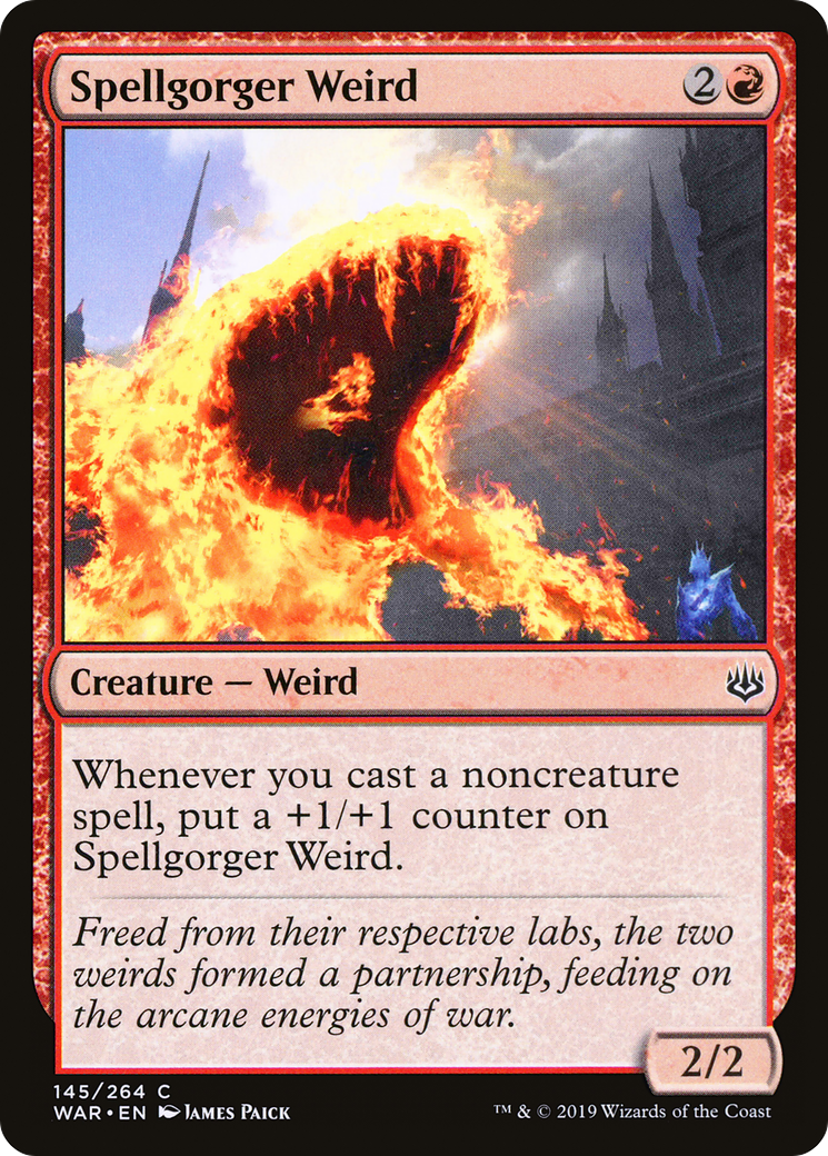 Spellgorger Weird (WAR-145) [War of the Spark]