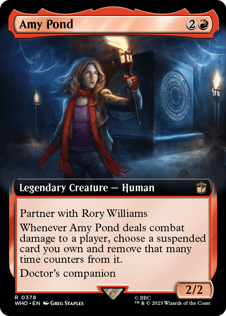 Amy Pond (Extended Art) (WHO-378) [Doctor Who]
