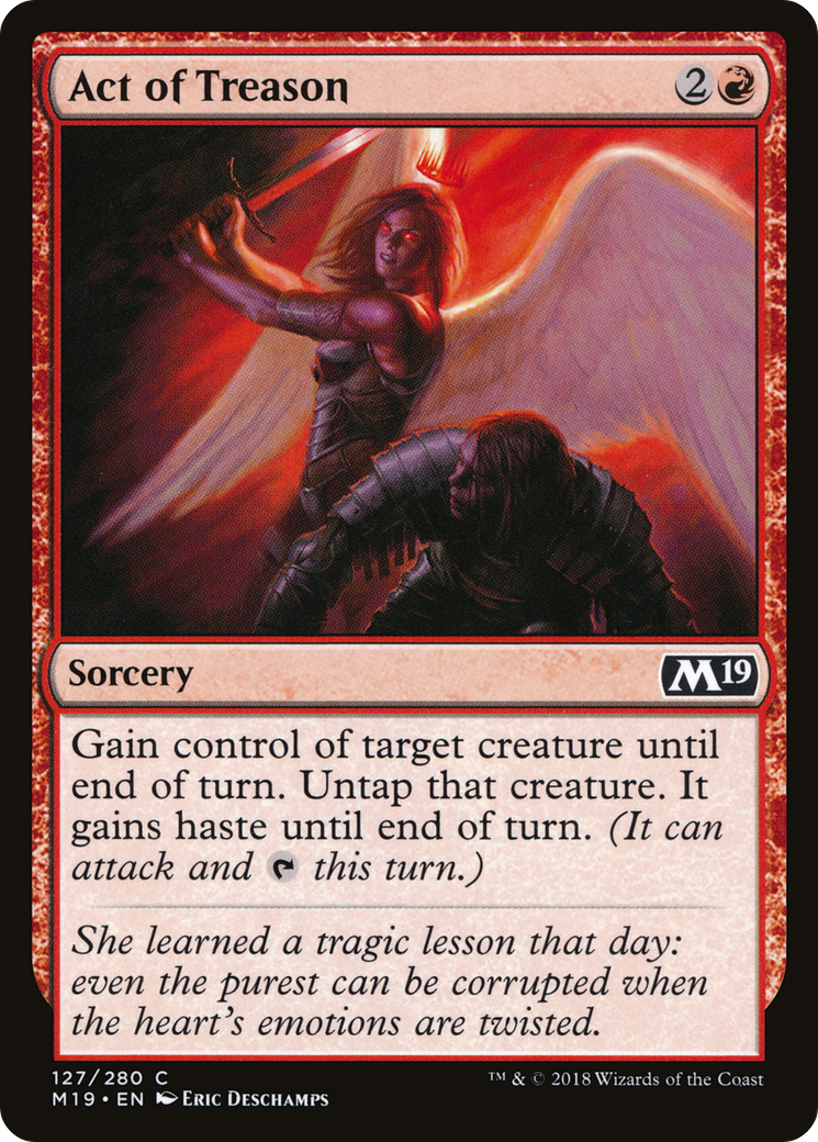 Act of Treason (M19-127) [Core Set 2019]