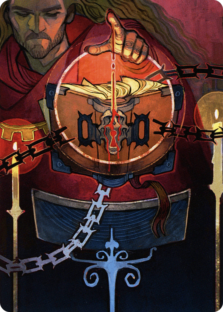 Sign in Blood // Sign in Blood (ASTX-072) (Borderless) [Strixhaven Art Series]
