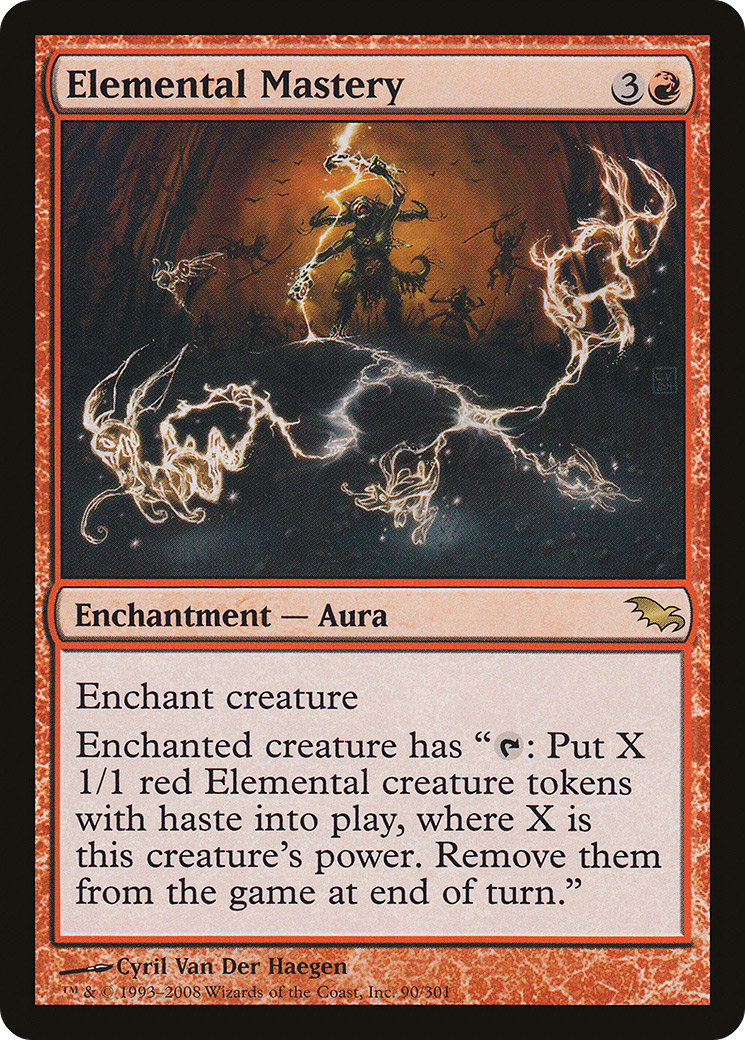 Elemental Mastery (SHM-090) [Shadowmoor] Foil
