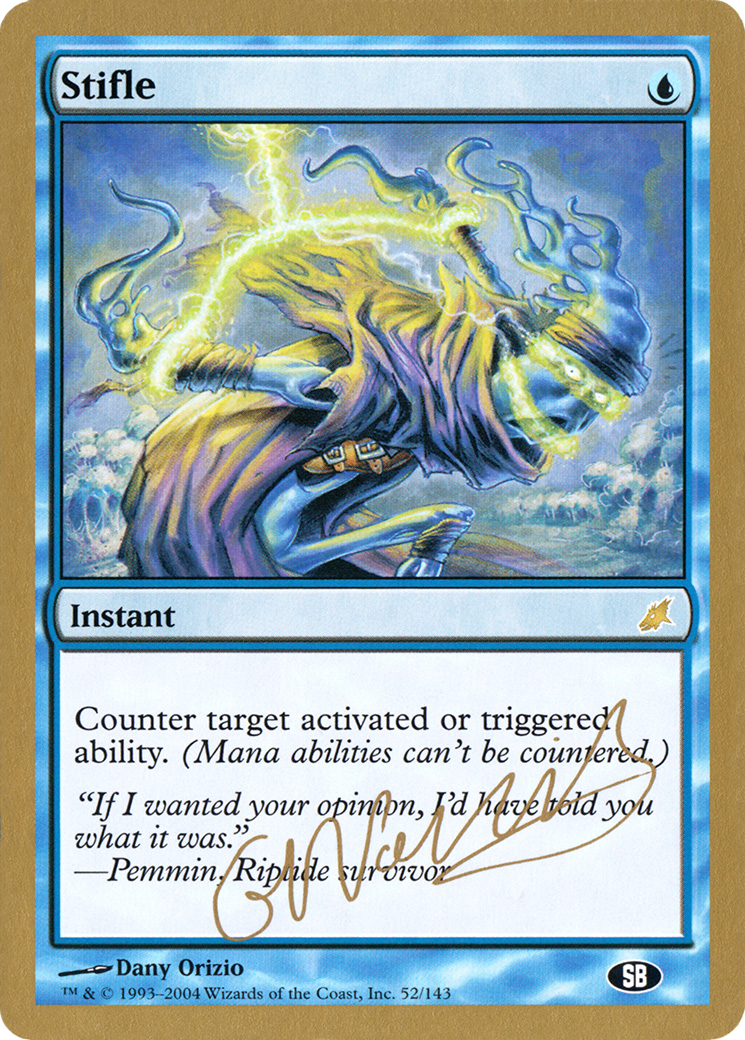 Stifle - 2004 Gabriel Nassif (SCG) (SB) [World Championship Decks 2004]