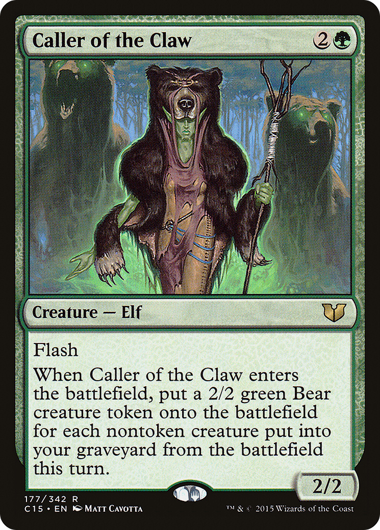 Caller of the Claw (C15-177) [Commander 2015]