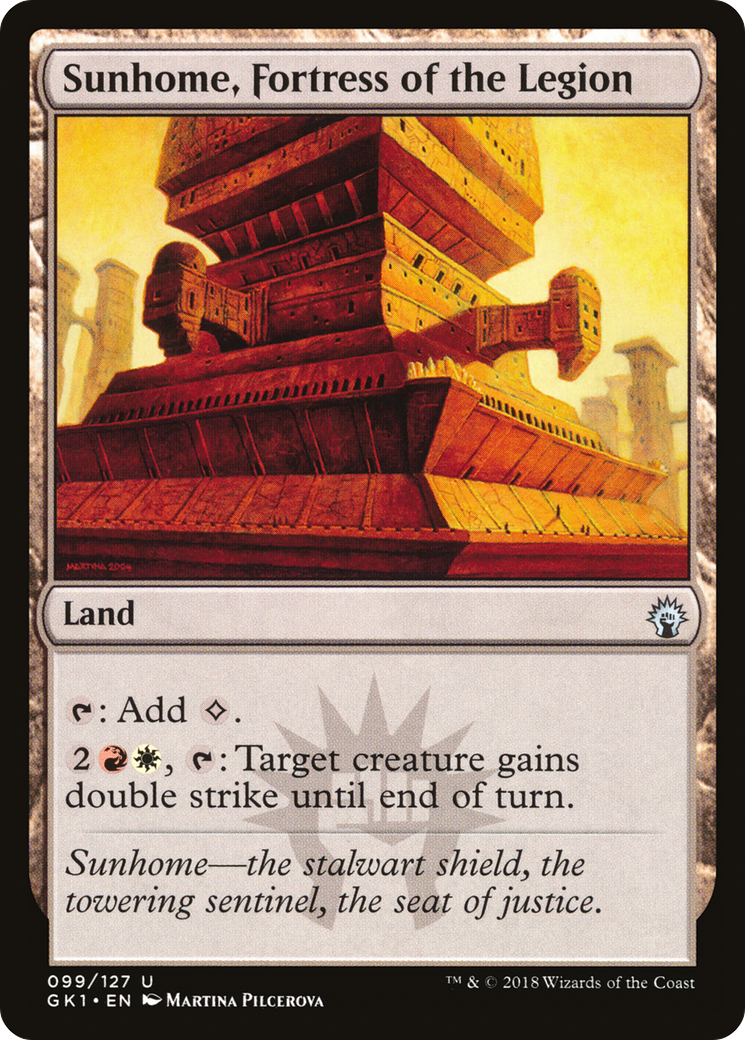 Sunhome, Fortress of the Legion (GR1-099) [GRN Guild Kit]