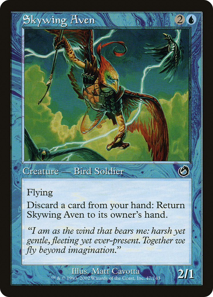 Skywing Aven (TOR-047) [Torment] Foil