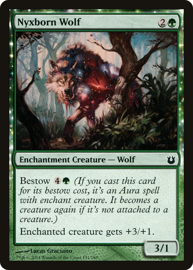 Nyxborn Wolf (BNG-131) [Born of the Gods]