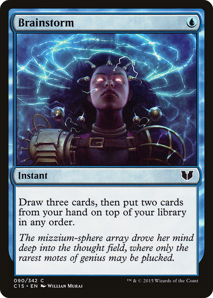 Brainstorm (C15-090) [Commander 2015]