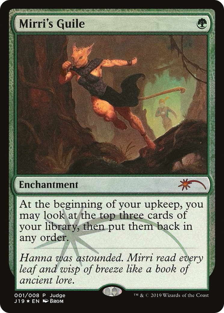 Mirri's Guile (JDG-001) [Judge Gift Cards 2019] Foil