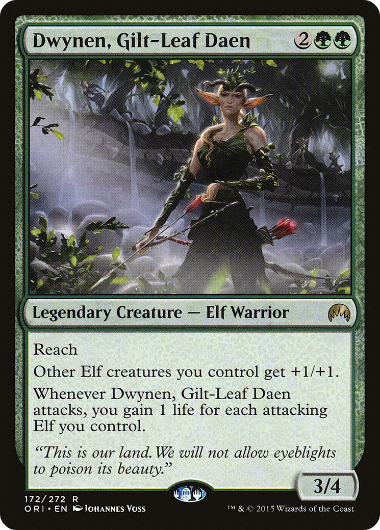Dwynen, Gilt-Leaf Daen (ORI-172) [Magic Origins]