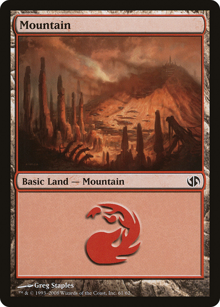 Mountain (DD2-061) [Duel Decks: Jace vs. Chandra]