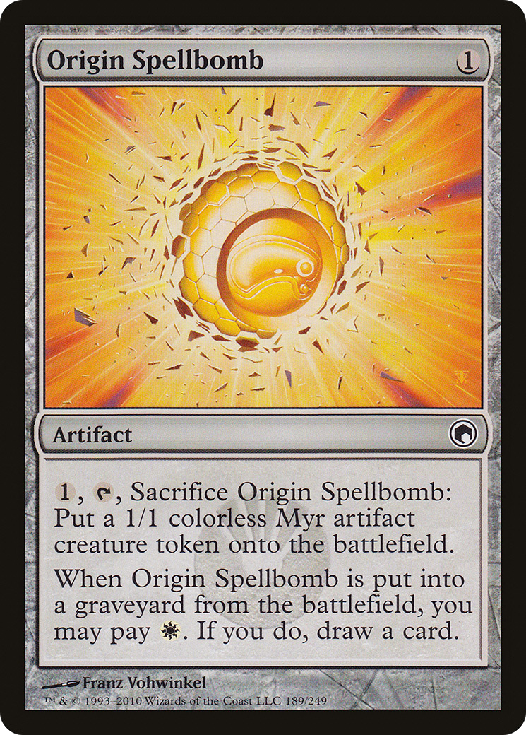 Origin Spellbomb (SOM-189) [Scars of Mirrodin]