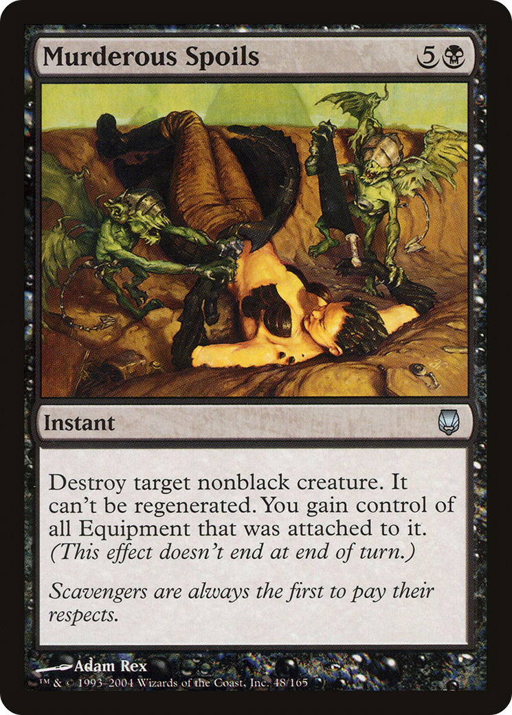 Murderous Spoils (DST-048) [Darksteel] Foil
