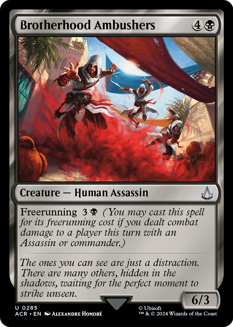 Brotherhood Ambushers (ACR-285) [Assassin's Creed]