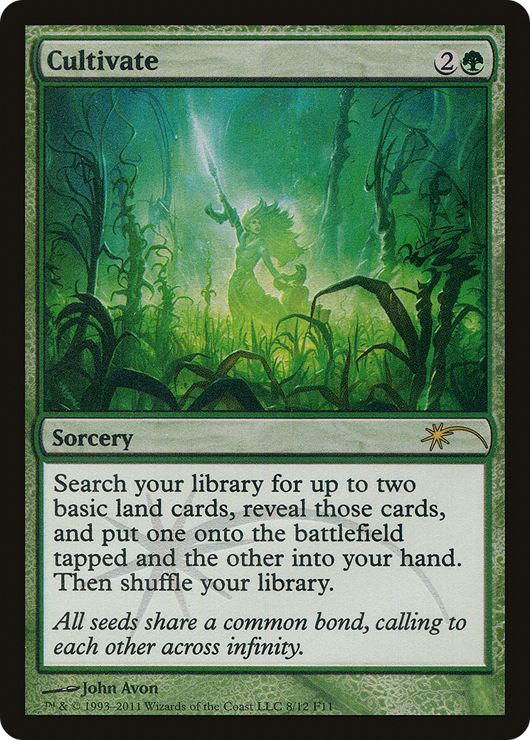Cultivate (FNM-008) [Friday Night Magic 2011] Foil