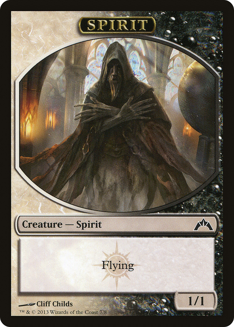 Spirit Token (GTC-007) [Gatecrash Tokens]