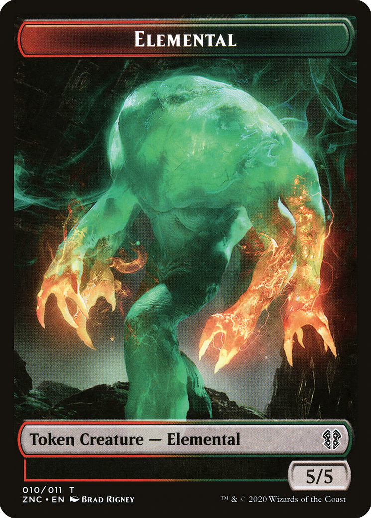 Elemental (TZNC-010) [Zendikar Rising Commander Tokens]