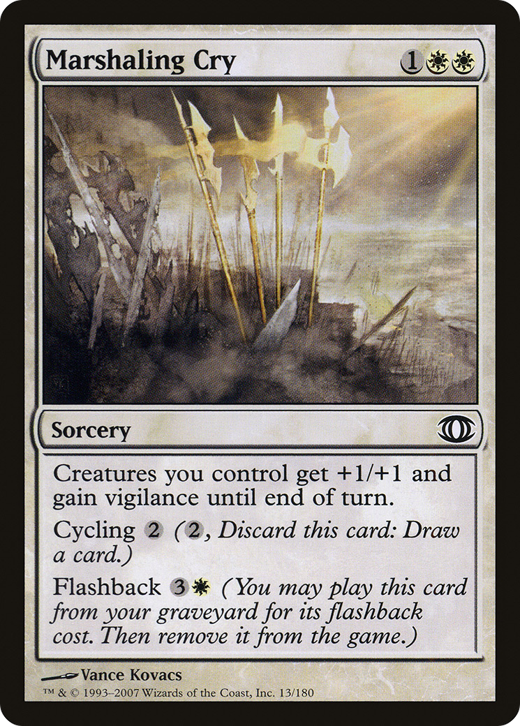 Marshaling Cry (FUT-013) [Future Sight] Foil