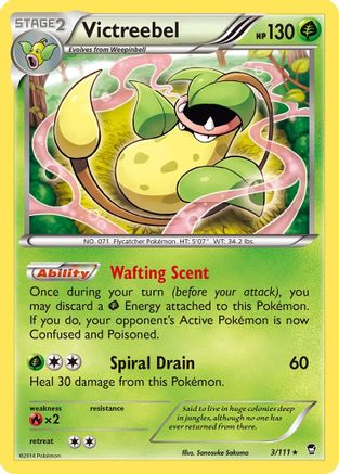 Victreebel (003/111) [XY  Furious Fists] Holofoil - Holo Rare