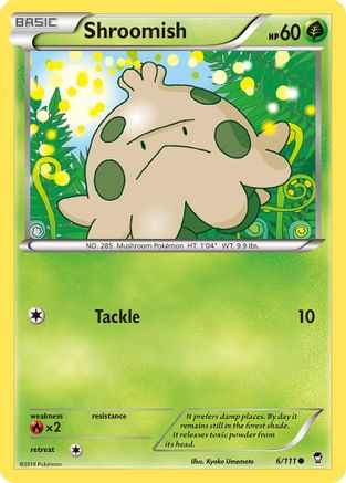 Shroomish (006/111) [XY  Furious Fists] - Common