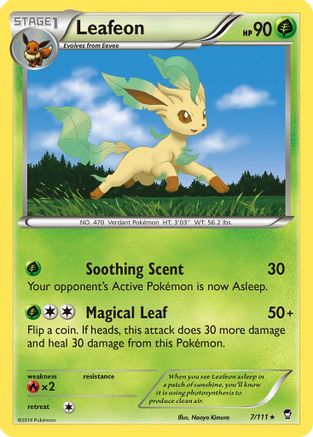 Leafeon (007/111) [XY  Furious Fists] - Rare