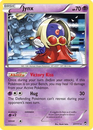 Jynx (037/111) [XY  Furious Fists] Reverse Holofoil - Rare