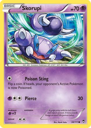 Skorupi (038/111) [XY  Furious Fists] - Common