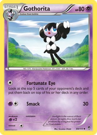 Gothorita (040/111) [XY  Furious Fists] - Uncommon