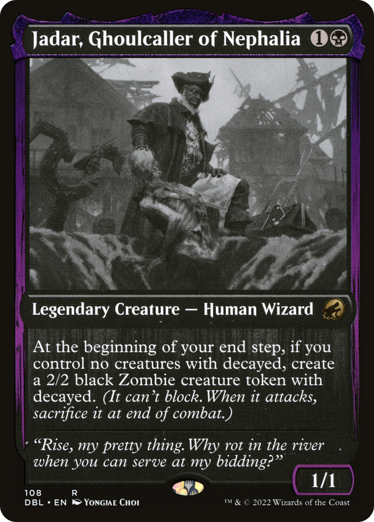 Jadar, Ghoulcaller of Nephalia (DBL-108) [Innistrad: Double Feature] Foil