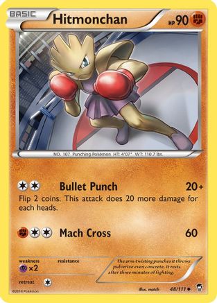 Hitmonchan (048/111) [XY  Furious Fists] - Uncommon
