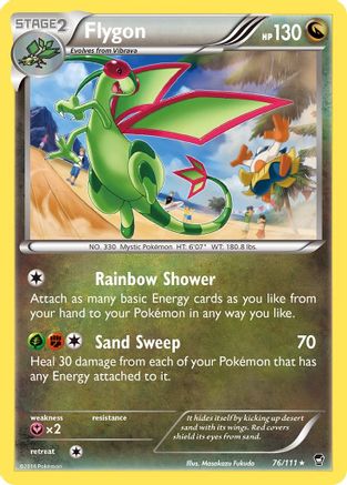 Flygon (076/111) [XY  Furious Fists] - Rare