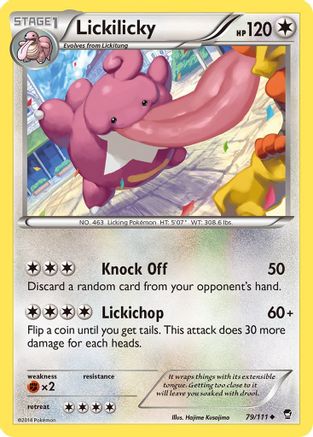 Lickilicky (079/111) [XY  Furious Fists] - Uncommon