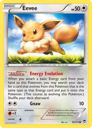 Eevee (080/111) [XY  Furious Fists] - Common