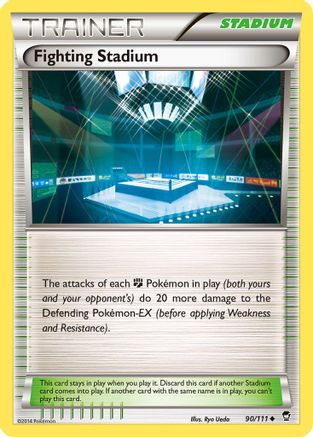 Fighting Stadium (090/111) [XY  Furious Fists] - Uncommon