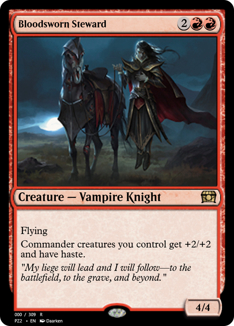 Bloodsworn Steward (PZ2-65699) [Treasure Chest] Foil